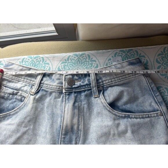 Rise Supply Co. Light Wash Dad Jorts Women’s Size 7 - Picture 6 of 7